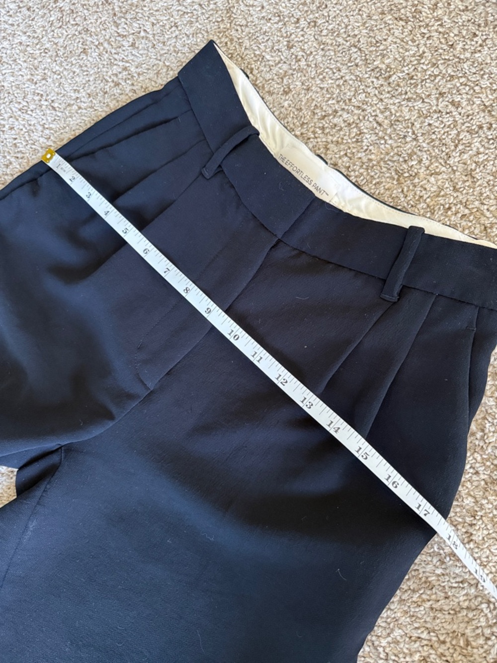 Wilfred Effortless Black Wide-Leg Trousers - Picture 6 of 8